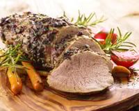 Rôti de veau et sa petite crème aux noisettes