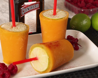 Sorbet à la mangue façon cocktail