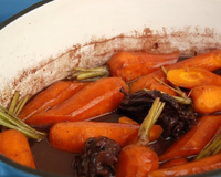 Bœuf aux carottes préparé à la bière type Guinness
