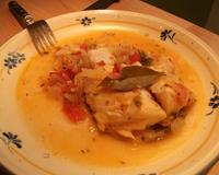 Une cuisson savoureuse du dos de cabillaud à l'unilatéral.