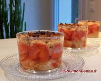 Un petit crumble savoureux et coloré qui parfume toute la maison en cuisant.