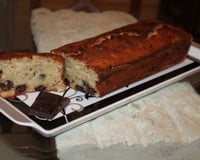 Cake aux bananes et pépites de chocolat