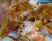 Feuilleté au saumon