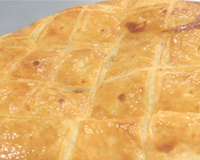 Galette des rois noix de coco banane