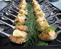 Tartare de saumon facile