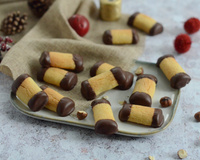 Bredele aux noisettes et au chocolat