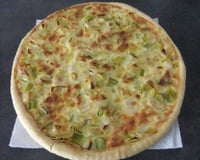 Tarte aux poireaux 100% maison