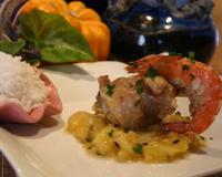 La rencontre du lapin et des gambas sur fond de douceur et d'exotisme