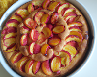 Charlotte aux nectarines