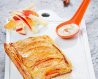 Tarte Normande à la cannelle
