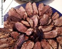 Filets ou magrets de canard aux 5 parfums, miel et sauce soja passés au four et servis avec du riz basmati.
