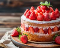 “Voici une recette que vous allez adorer vous aussi j’espère !” : Christophe Michalak partage sa recette ultra gourmande de fraisier !