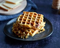 Gaufres aux restes de raclette