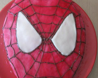 Gâteau anniversaire Spiderman