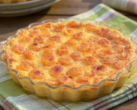 Clafoutis aux mirabelles congelées