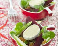 Une salade aux couleurs estivales.