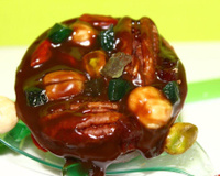 Bouchées chocolat et fruits secs