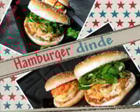 Hamburger de dinde 2 versions