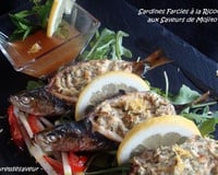 Sardines farcies à la ricotta saveur mojito