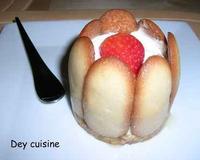 Entre chessecake et charlotte ce dessert est léger et très frais!