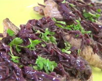 Bavettes à l'échalote