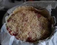 Tarte au thon et aux tomates simple