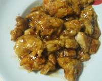 Poulet au caramel sucré-salé