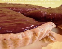Tarte choco noisette caramel au beurre salé façon twix