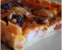 C'est pour moi une tarte de luxe!Nous l'avons adoré et l'alliance crevettes-chorizo est à tomber!