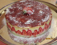 Traditionnel fraisier