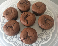 Muffins cœur coulant au Nutella