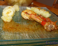 Poulet basquaise généreux