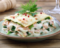Lasagnes aux poissons & épinards