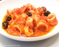 Calamars à la tomate