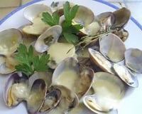 Palourdes au vin blanc