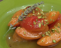 Poêlée d'abricots à la lavande