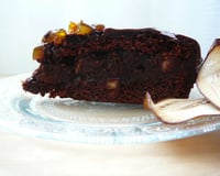 Gâteau chocolat & aubergine