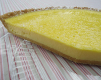 Tarte à la crème de citron et mascarpone
