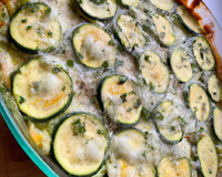 Gratin de courgettes inratable