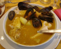Soupe de fruits de mer