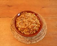 Crumble surprenant original plein de saveurs, à découvrir.
