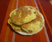 Pancakes aux cranberries