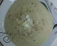 Velouté d'endives au maroilles