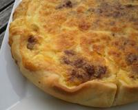 Tarte savoureuse pour vos rillettes locales.