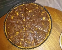 Tarte aux bananes et au chocolat