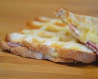 Croque-monsieur gaufre