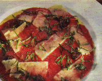 Carpaccio au parmesan