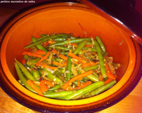 Haricots caramélisés
