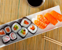Sushis et makis traditionnels