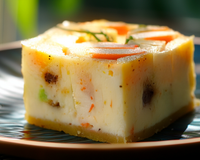 Flan de courgettes et surimi